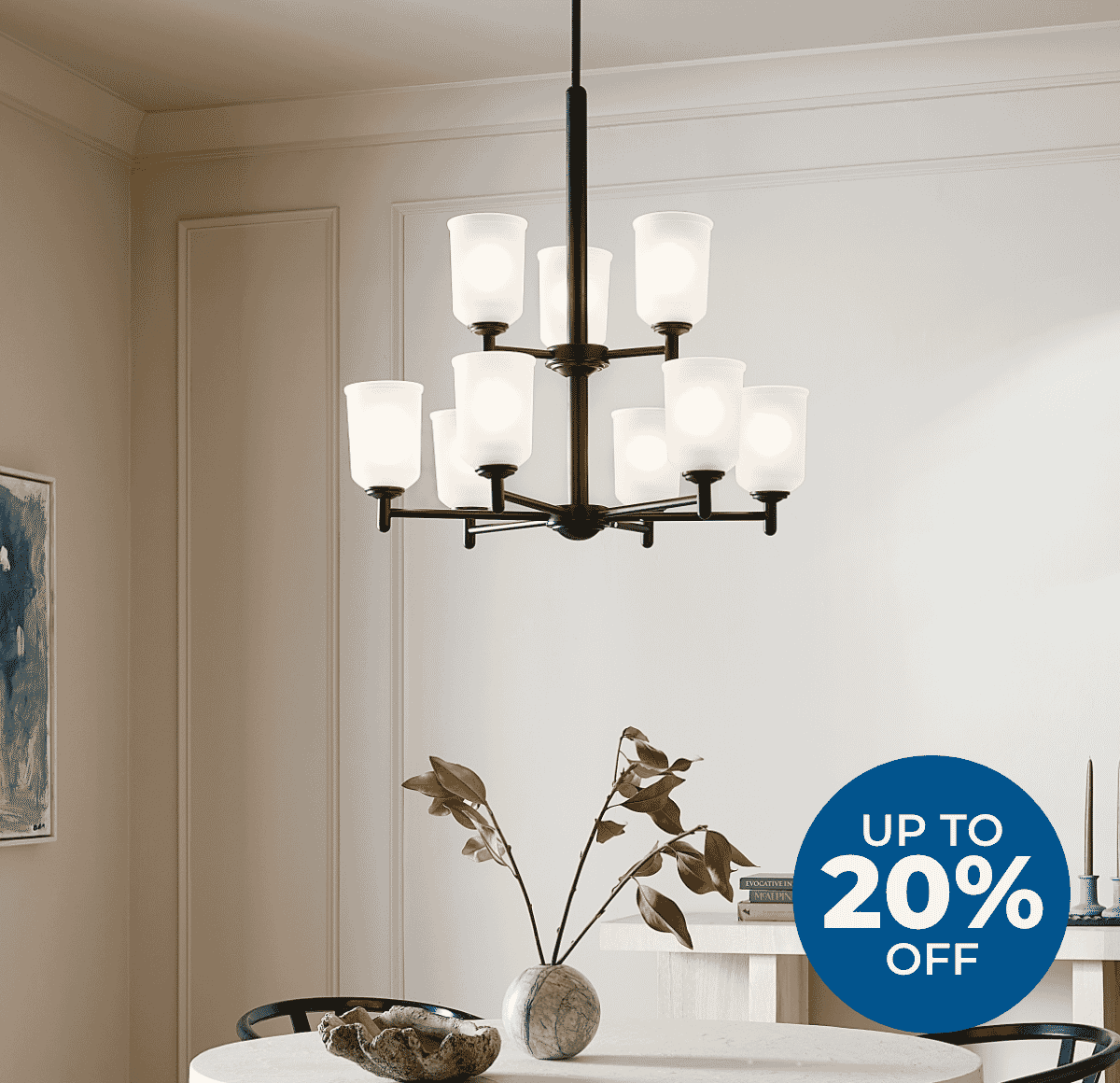 Up to 20% off Kichler