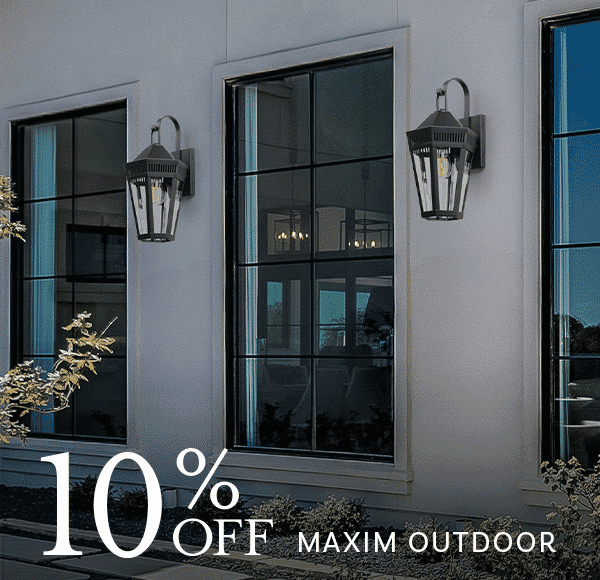 10% Off Select Maxim - LightsOnline.com