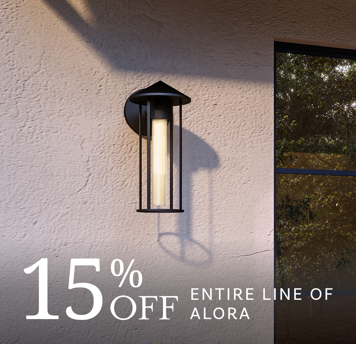 15% off Alora