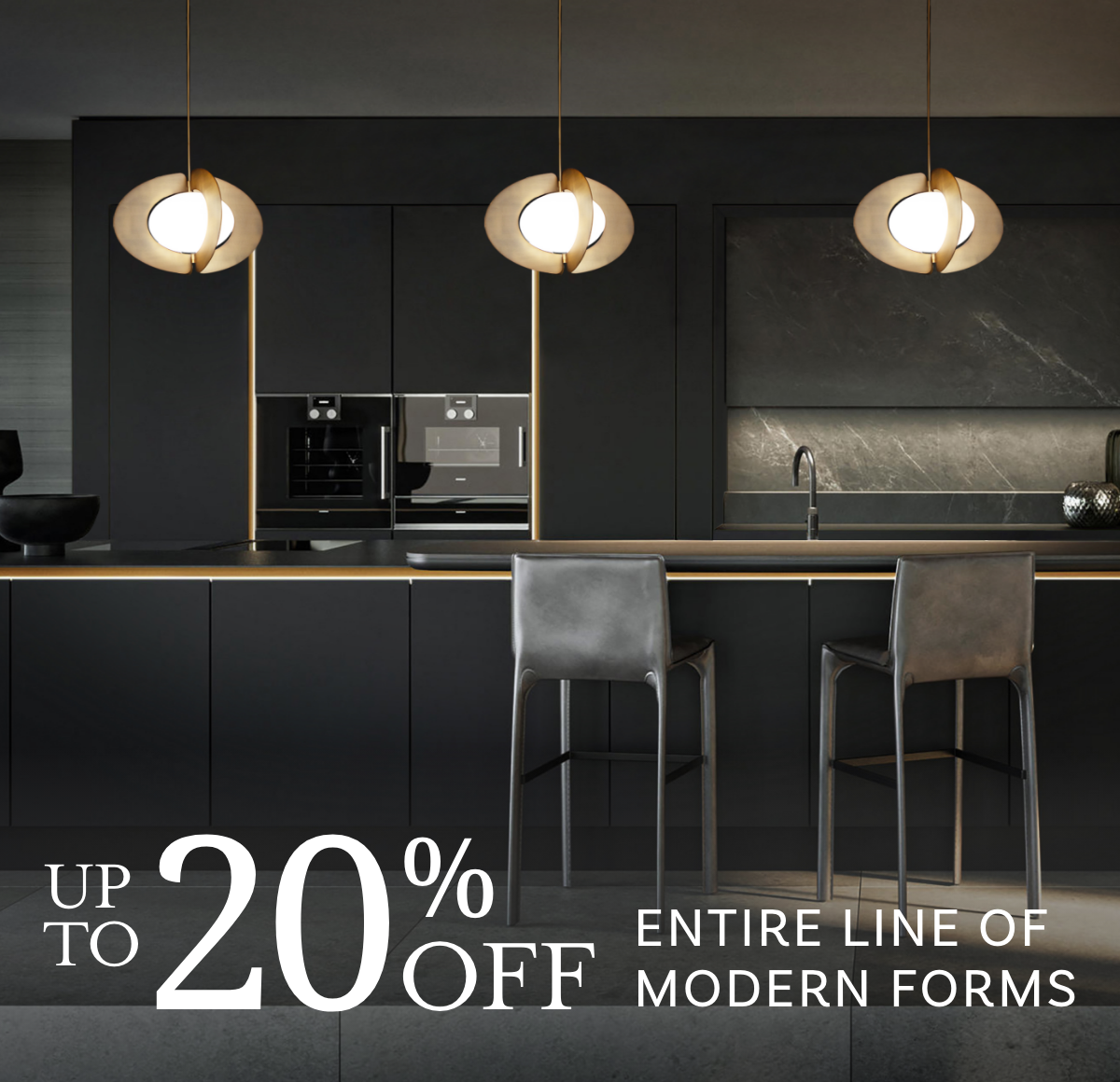 Up to 20% off Modern Forms