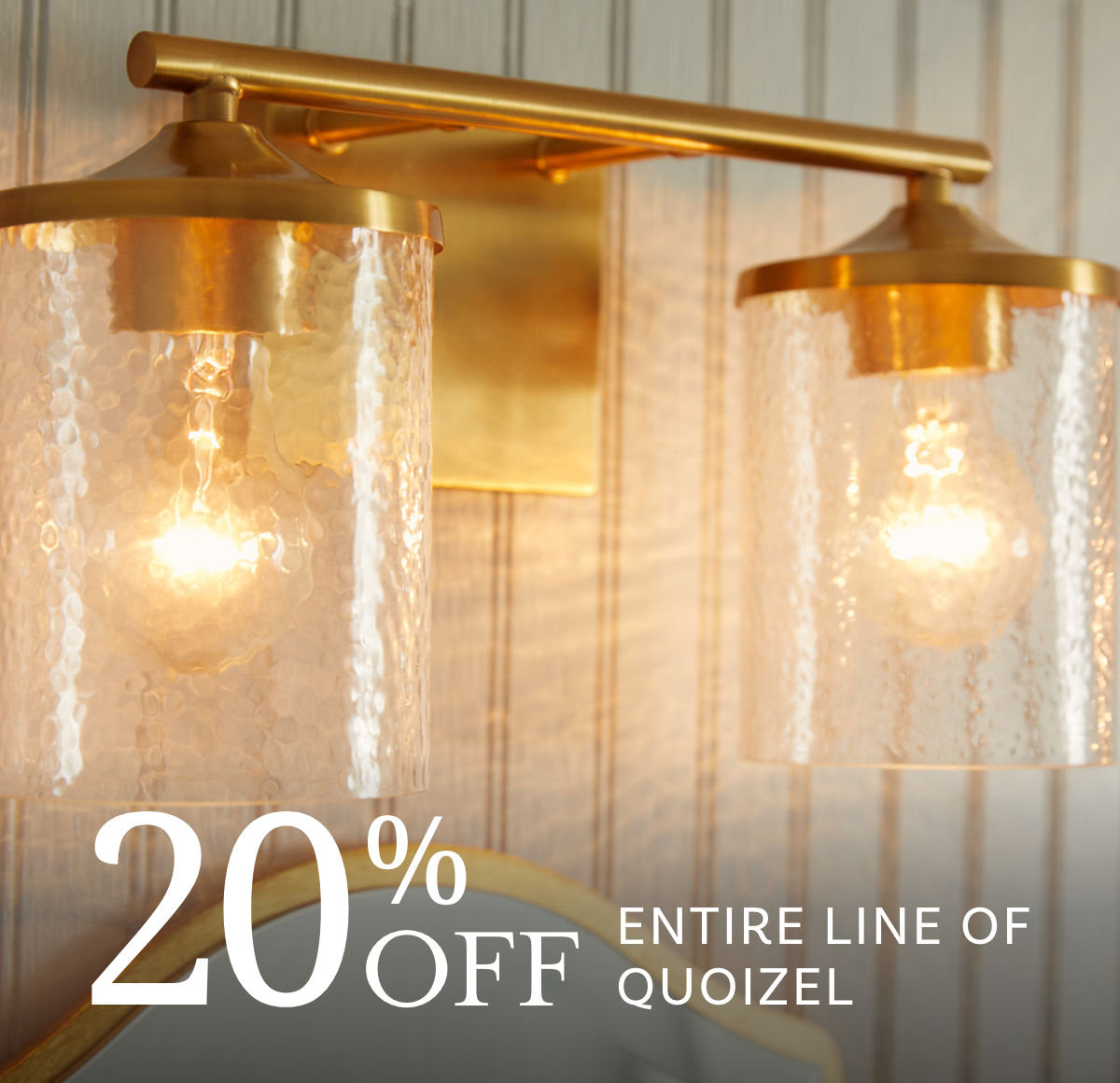 20% off Quoizel