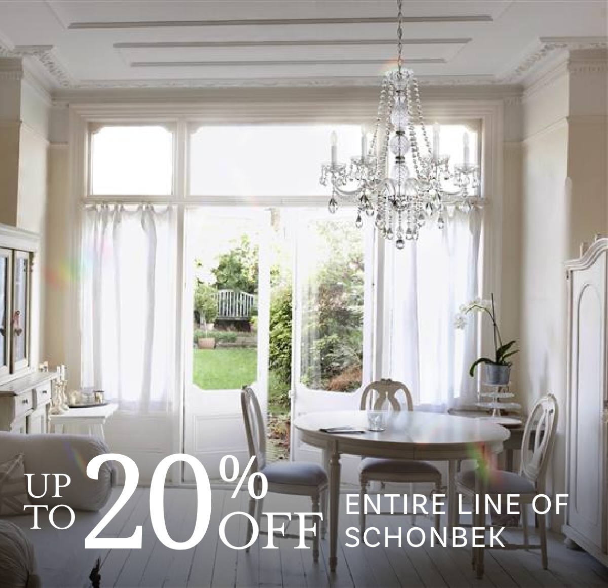 Up to 20% off Schonbek