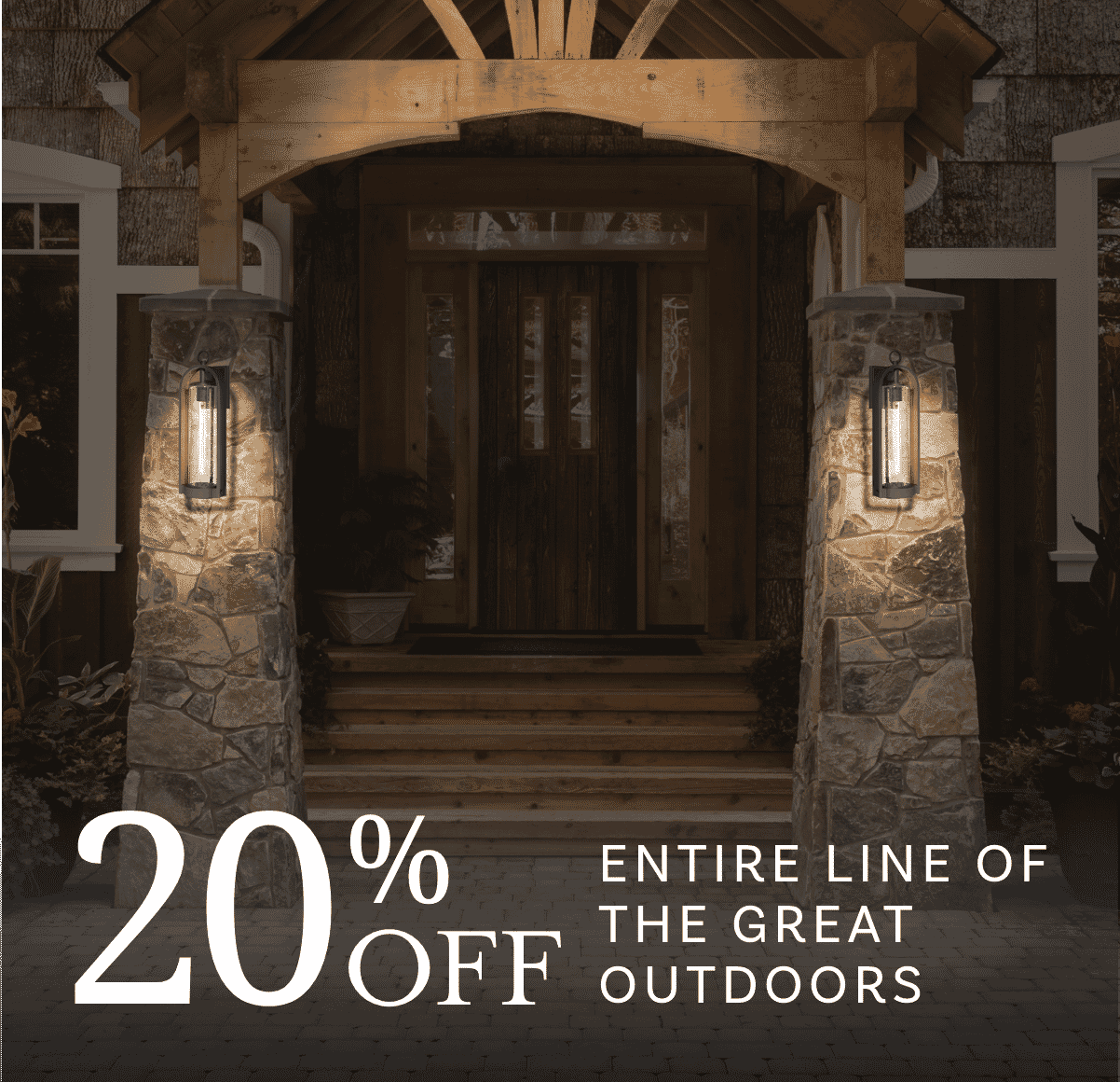 20% off The Great Outdoors