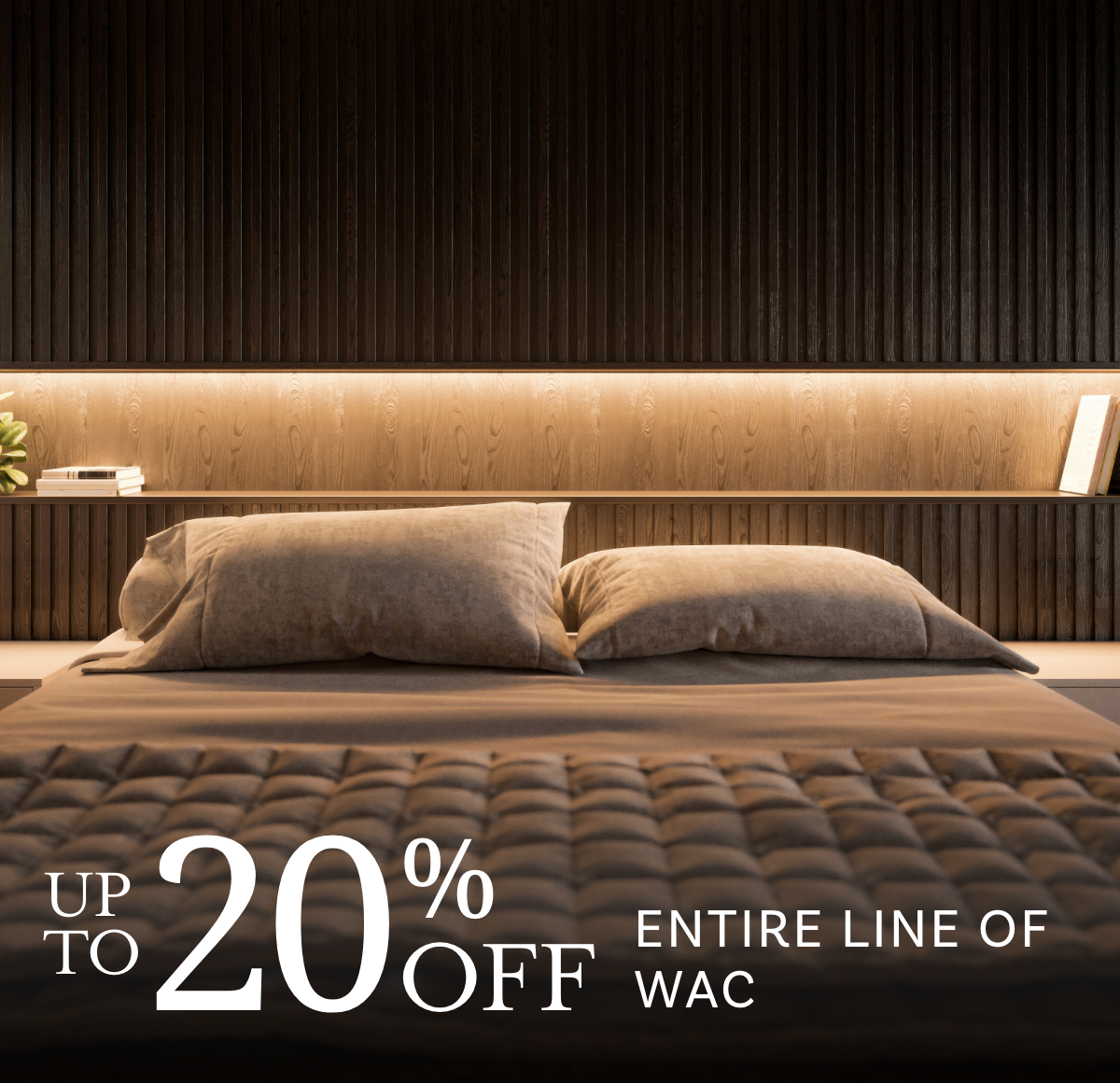 Up to 20% off WAC