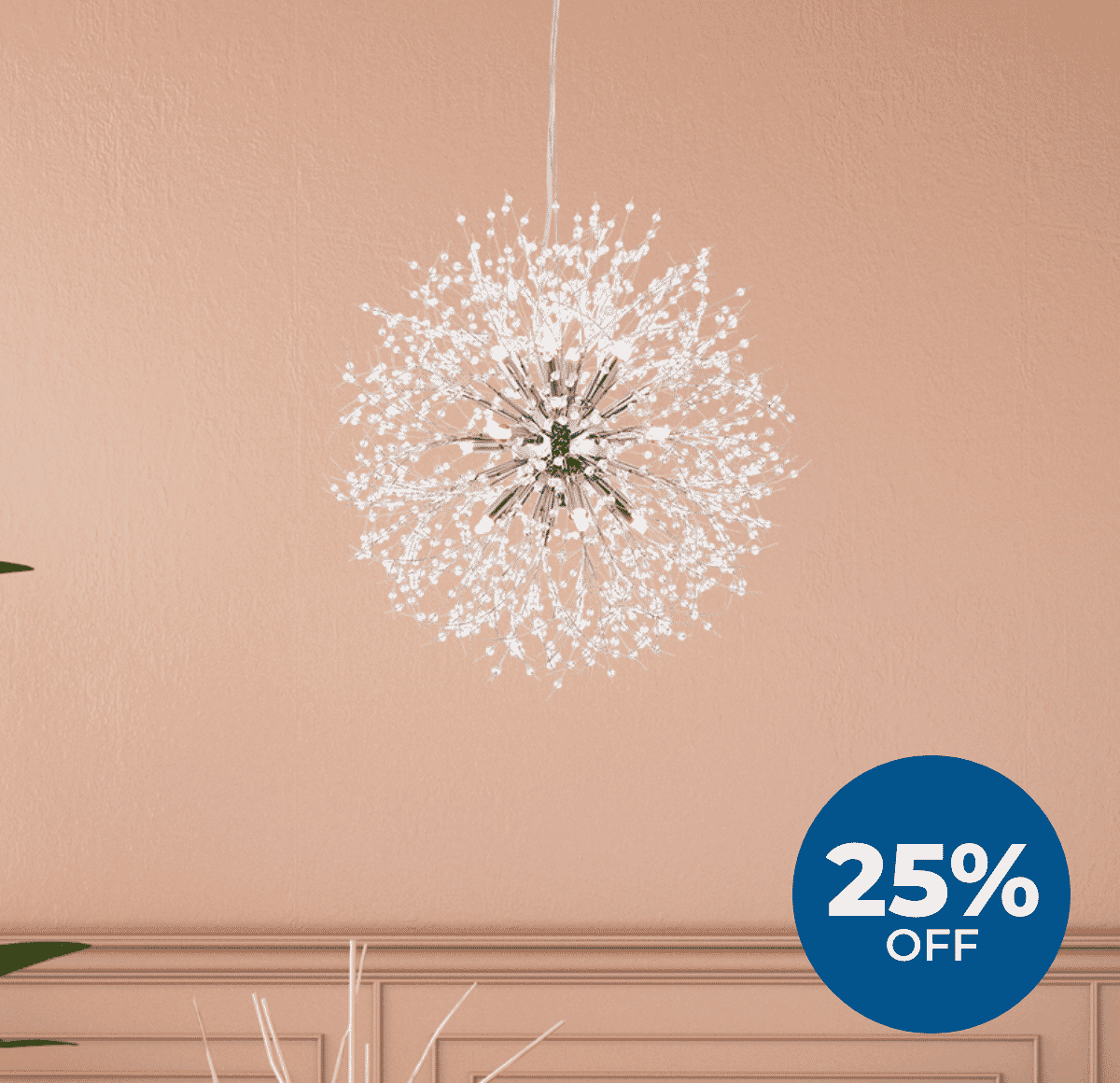 25% off Elegant Lighting
