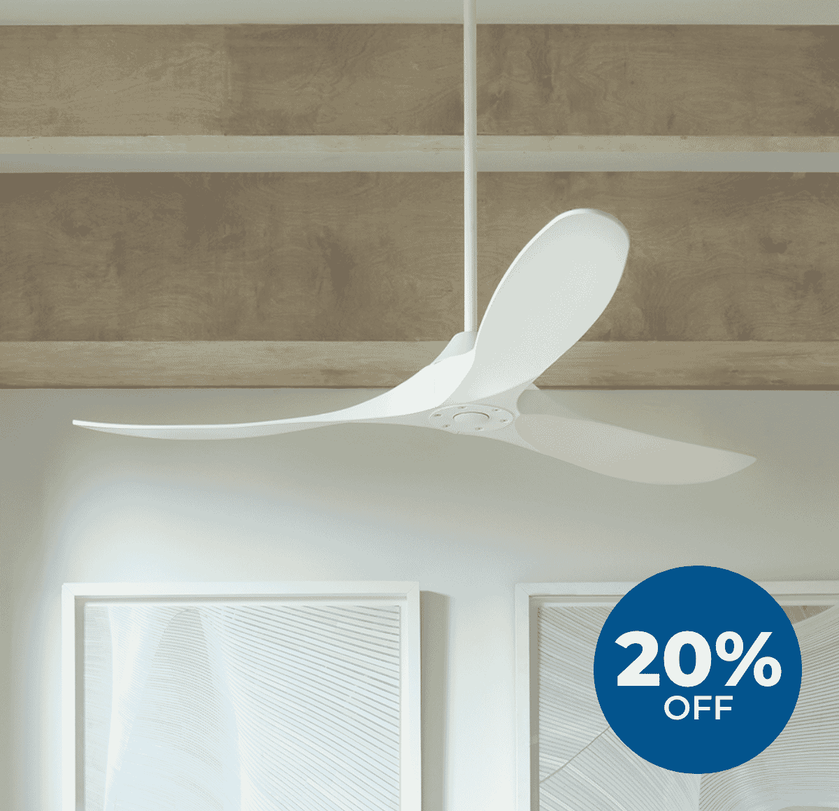 20% off Visual Comfort Fan
