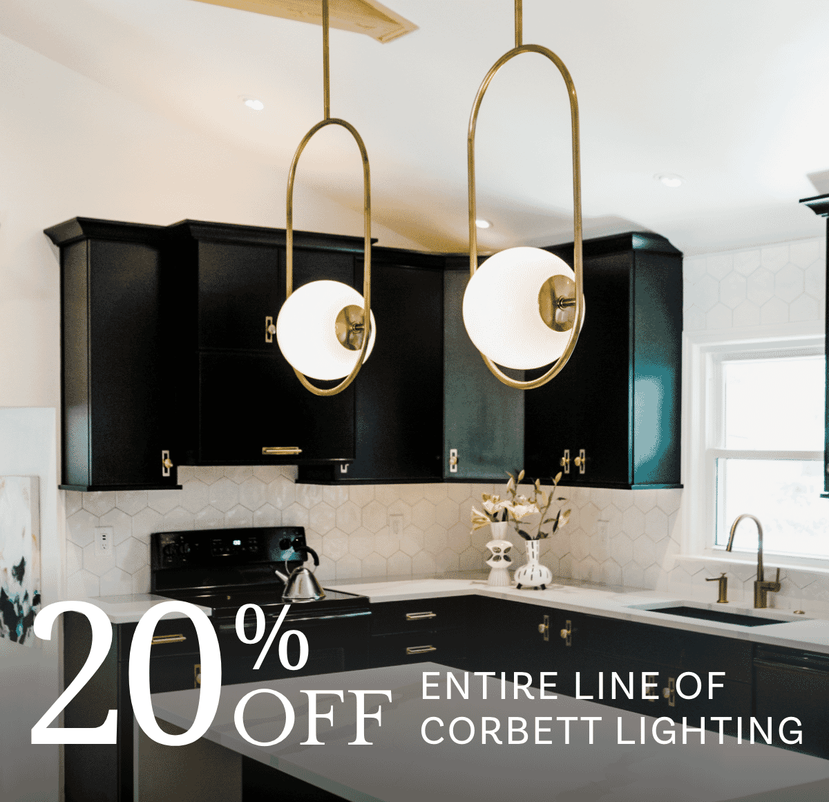 20% off Corbett Lighting