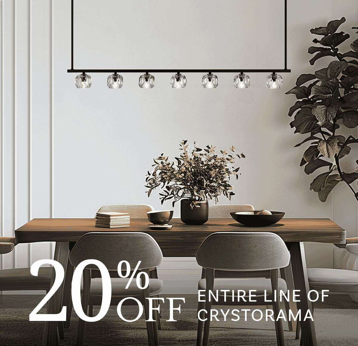 20% off Crystorama