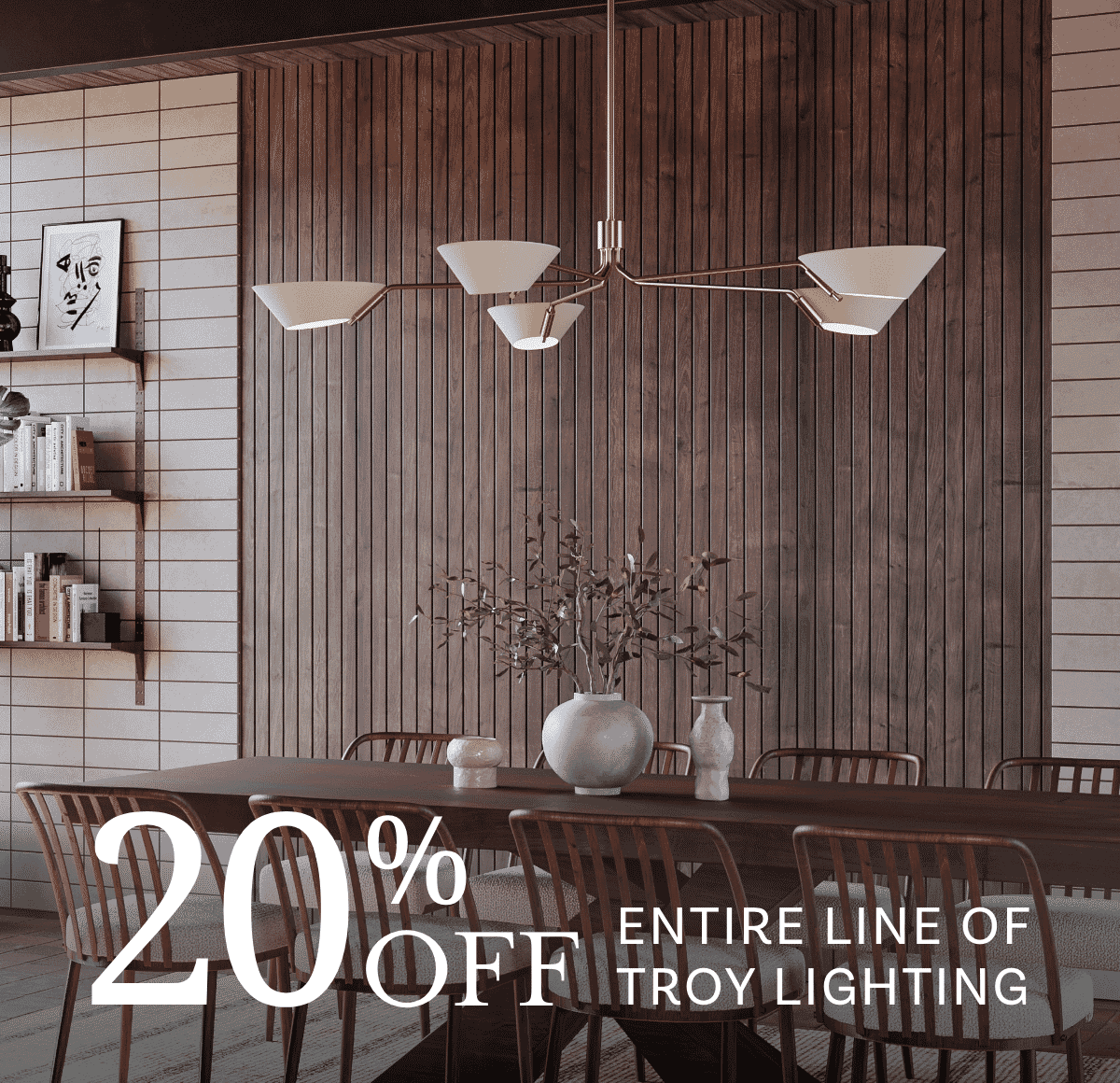 20% off Troy Lighting