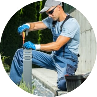 Image of a landscaper